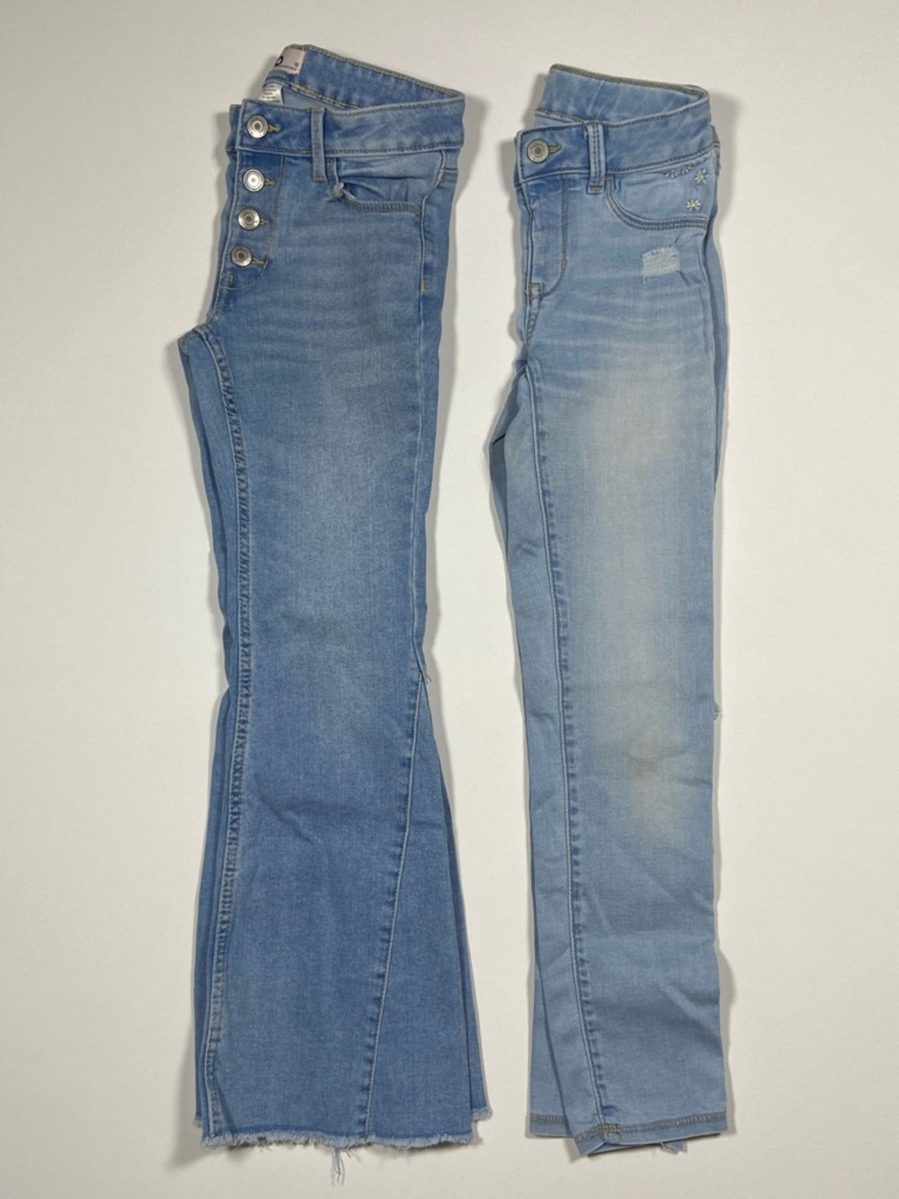 SO Girls Two-Pair Light Blue Denim Jeans Set